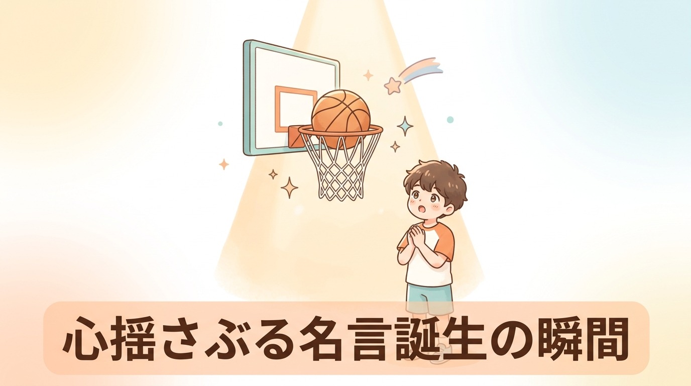 名言が生まれた感動の名シーンを解説