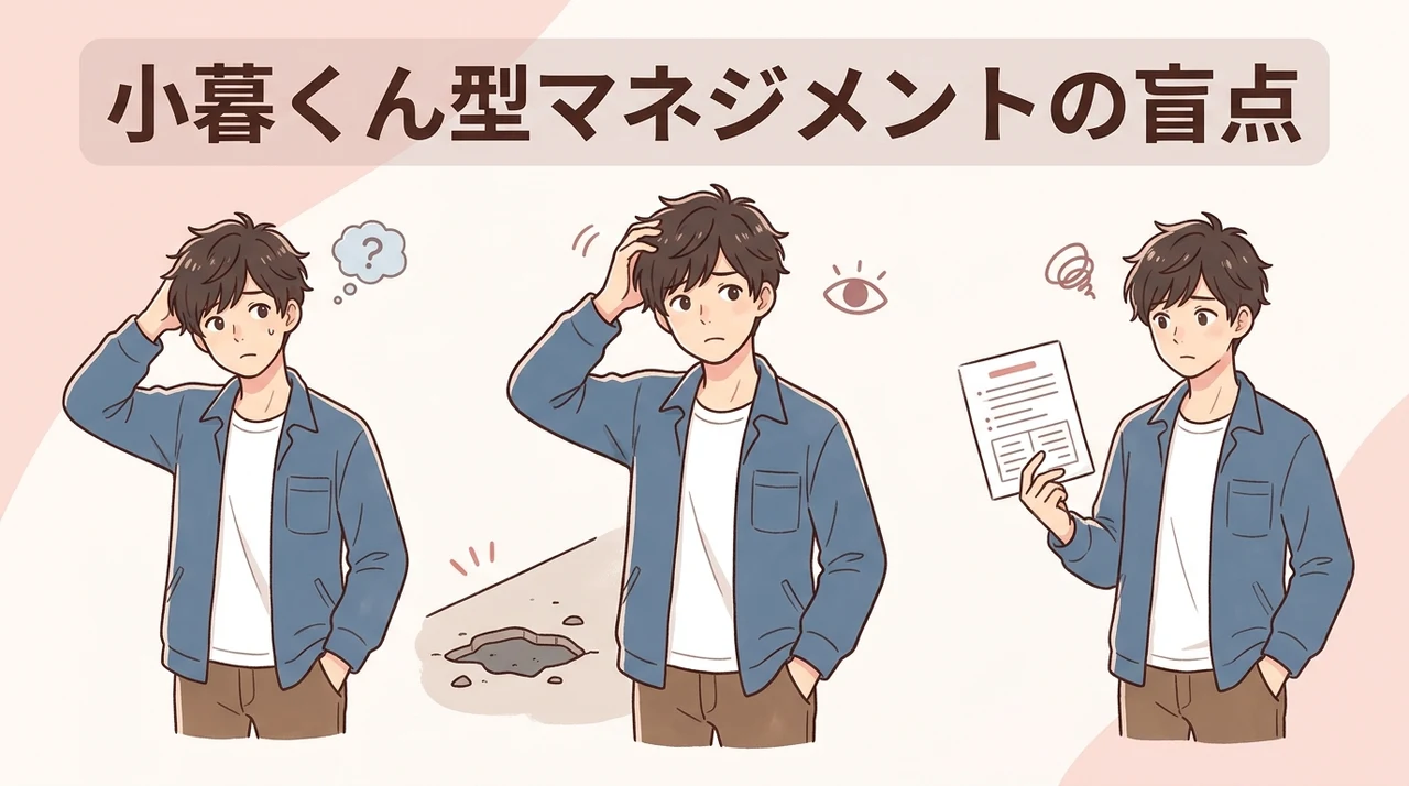 小暮くん型マネジメントで注意すべきデメリット