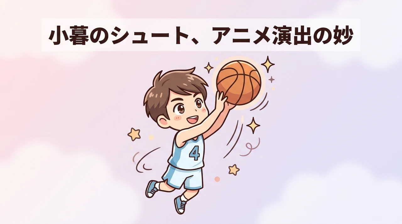アニメ版小暮のシュートにおける演出の魅力