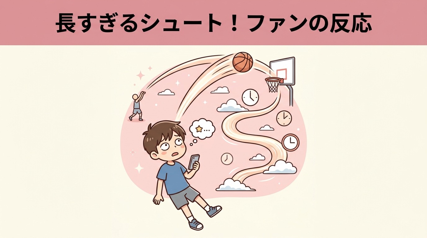 アニメ版の長いシュート演出とファンの反応