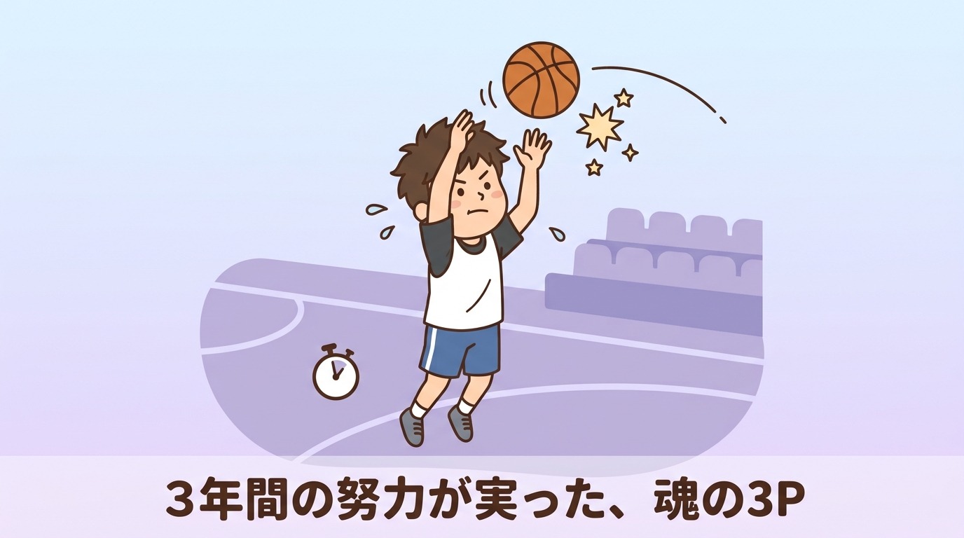 陵南戦で見せた小暮の3Pと3年間の努力