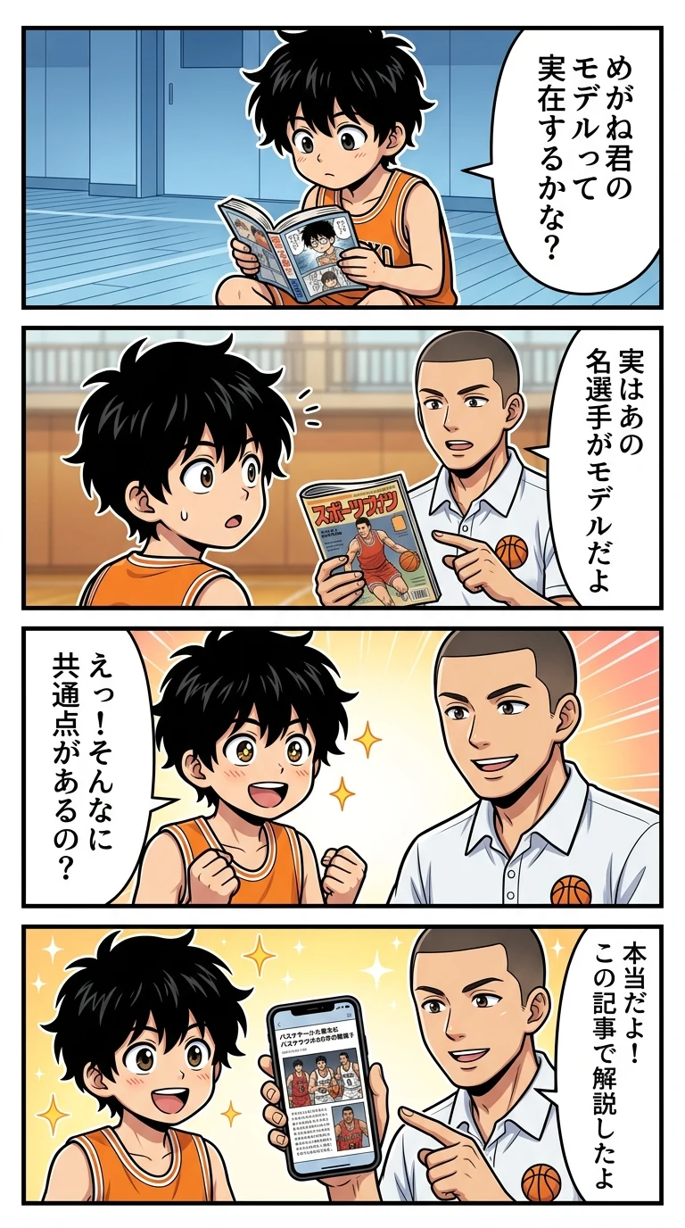 スラムダンク 小暮 モデル