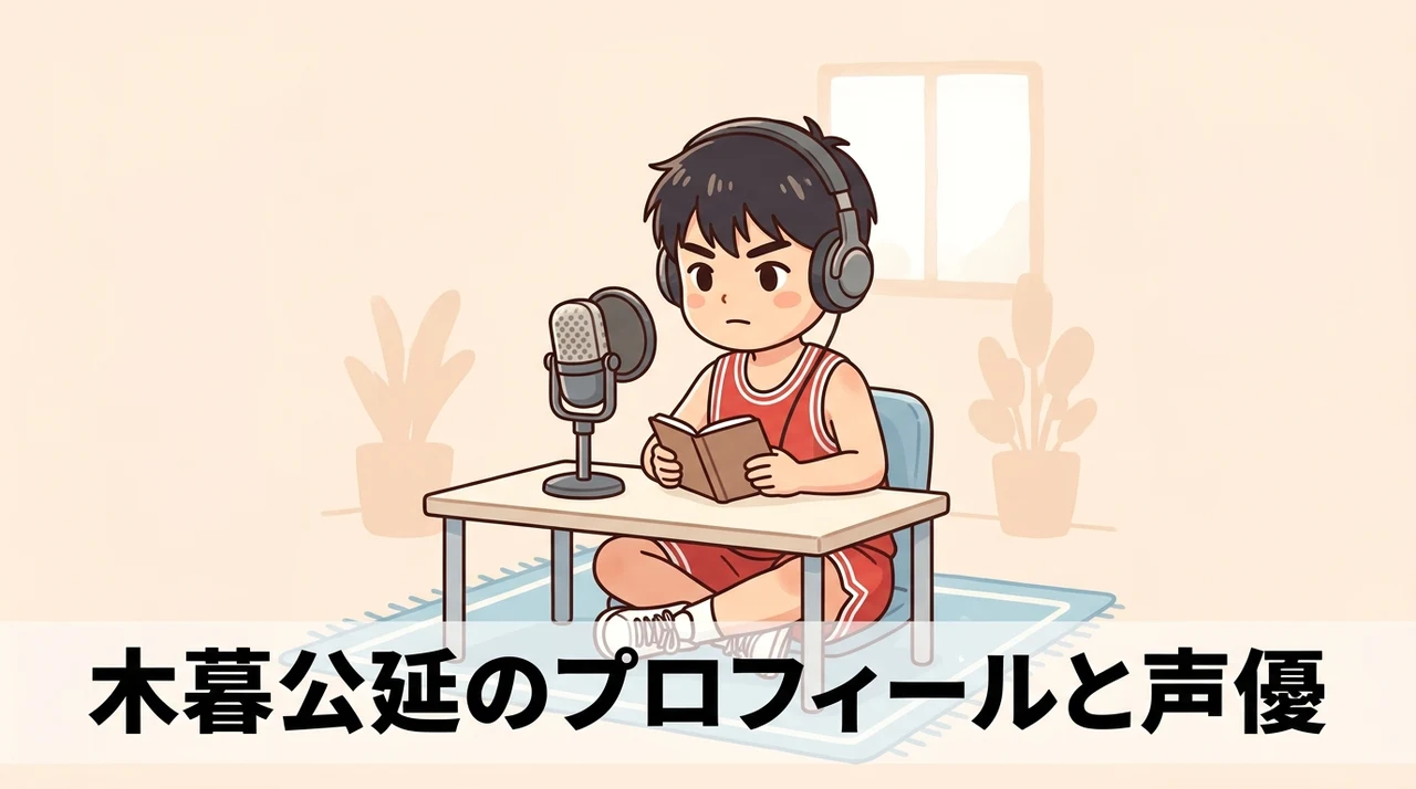 フルネーム木暮公延の基本プロフィールと声優
