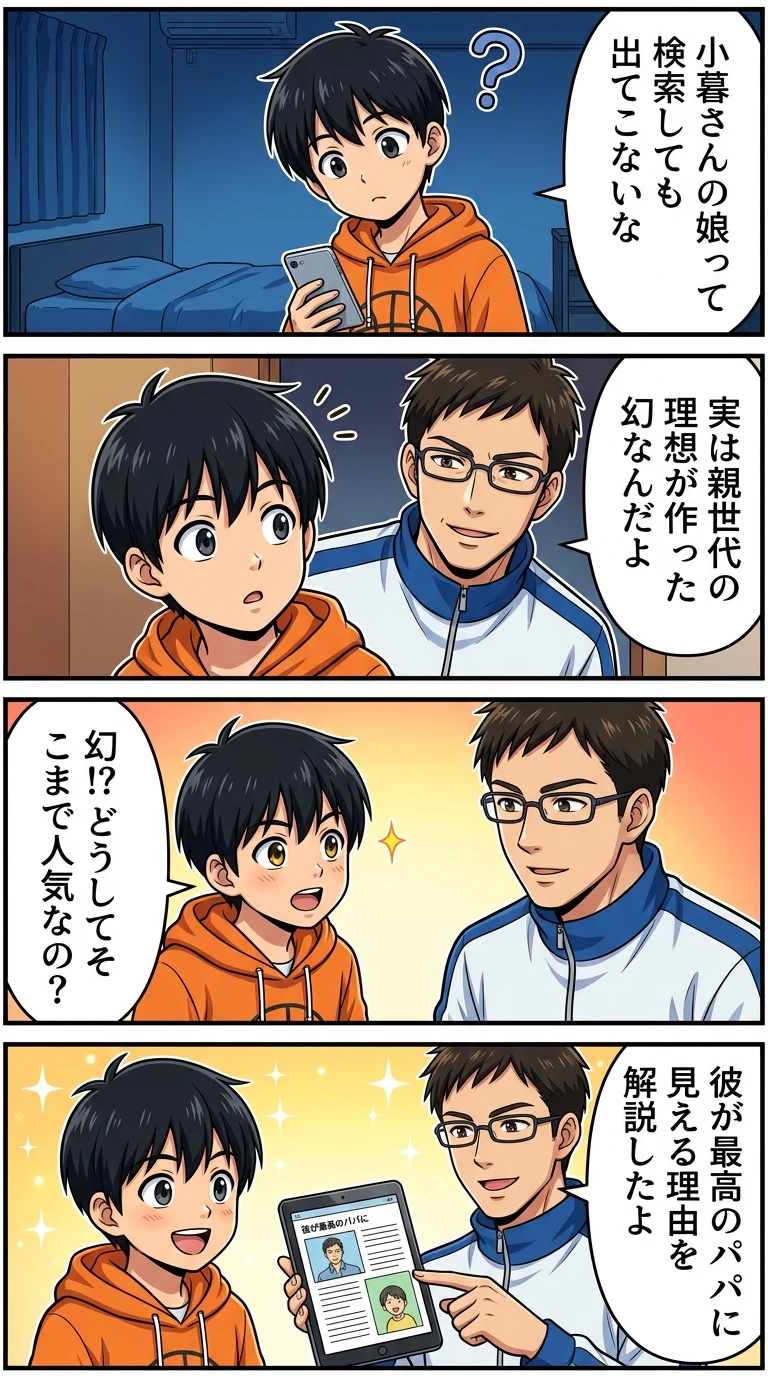 スラムダンク 小暮  娘