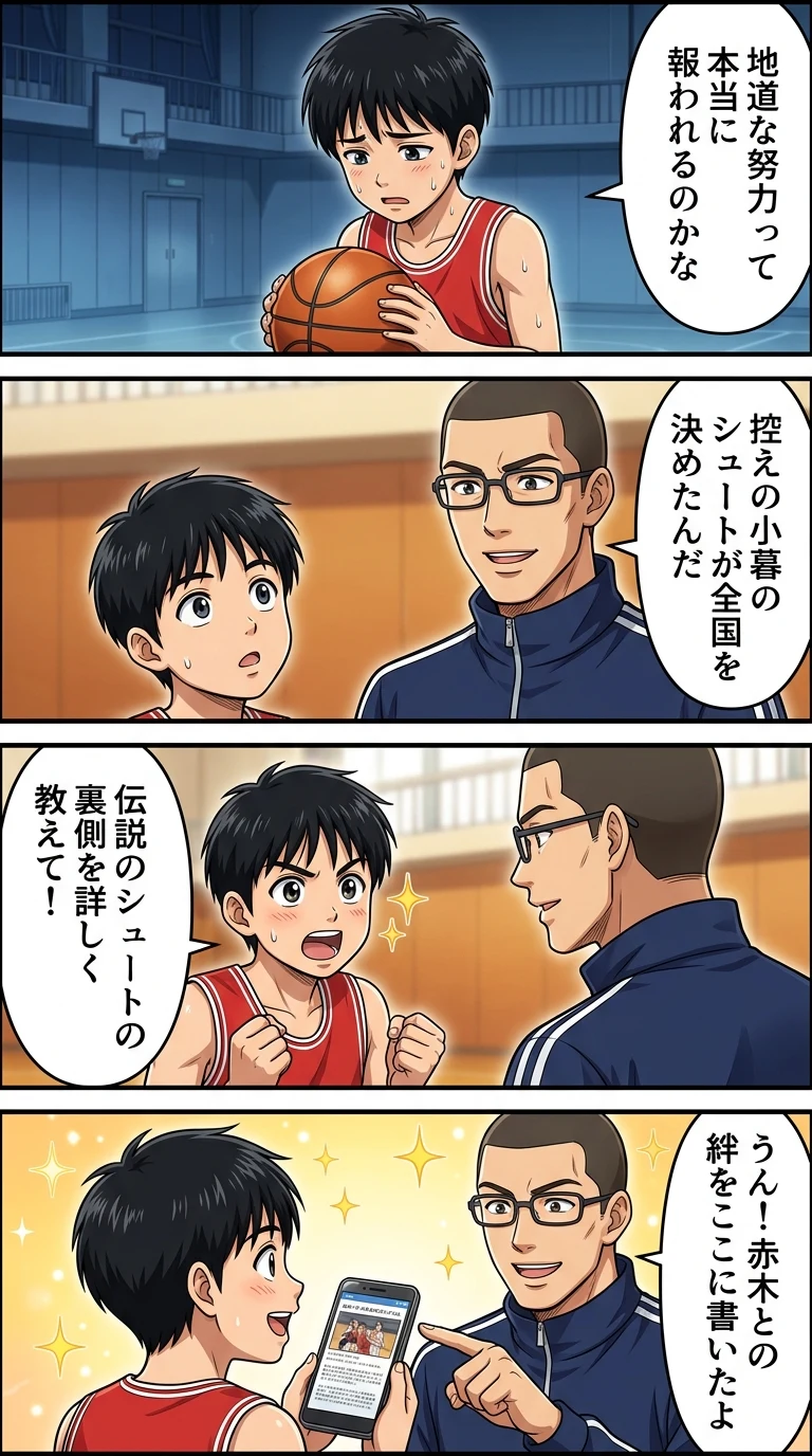 スラムダンク 小暮 全国大会