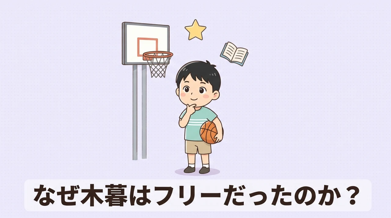 スラムダンク陵南戦「木暮フリーだ」の背景