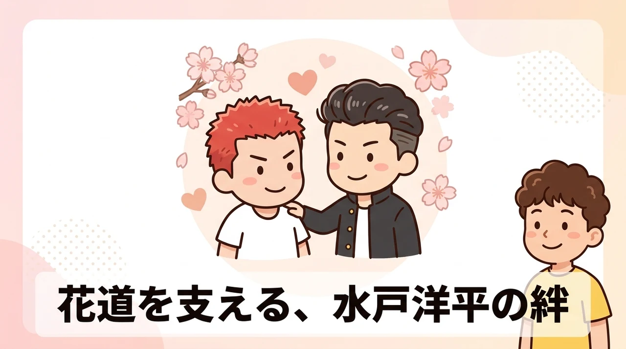 桜木花道を支える水戸の友情