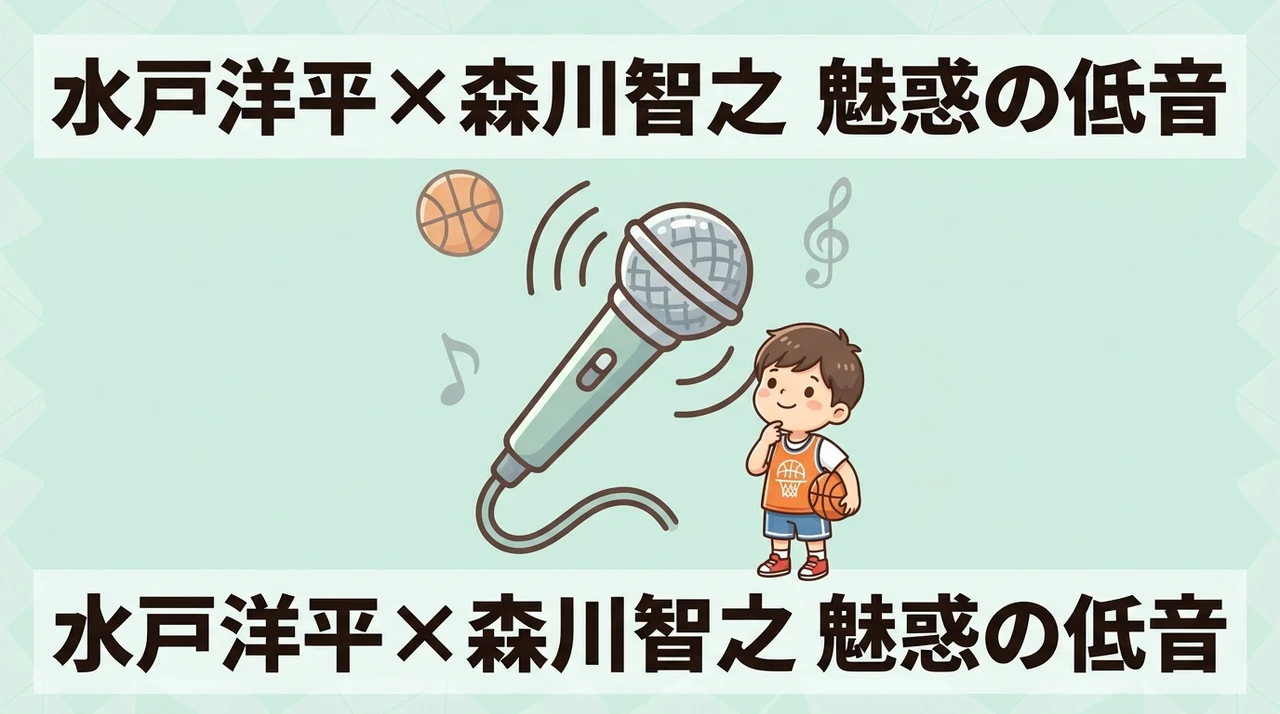 水戸洋平の魅力と森川智之の低音ボイスを考察