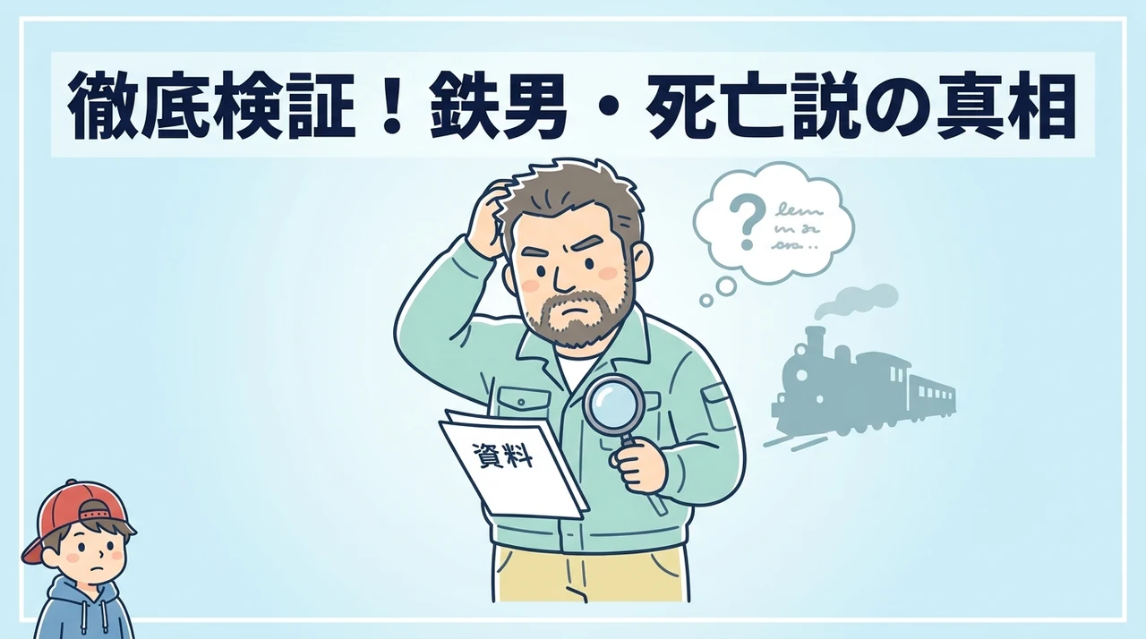 鉄男にまつわる死亡説の真相と背景