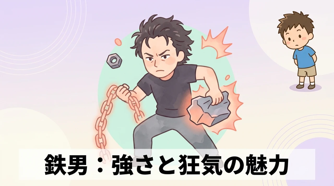鉄男のキャラクター性と強さの魅力