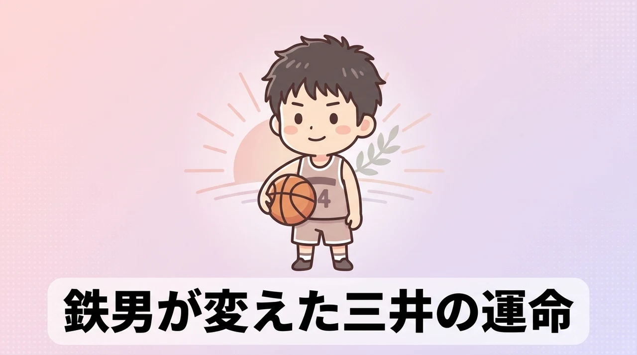 鉄男が三井の更生に与えた影響