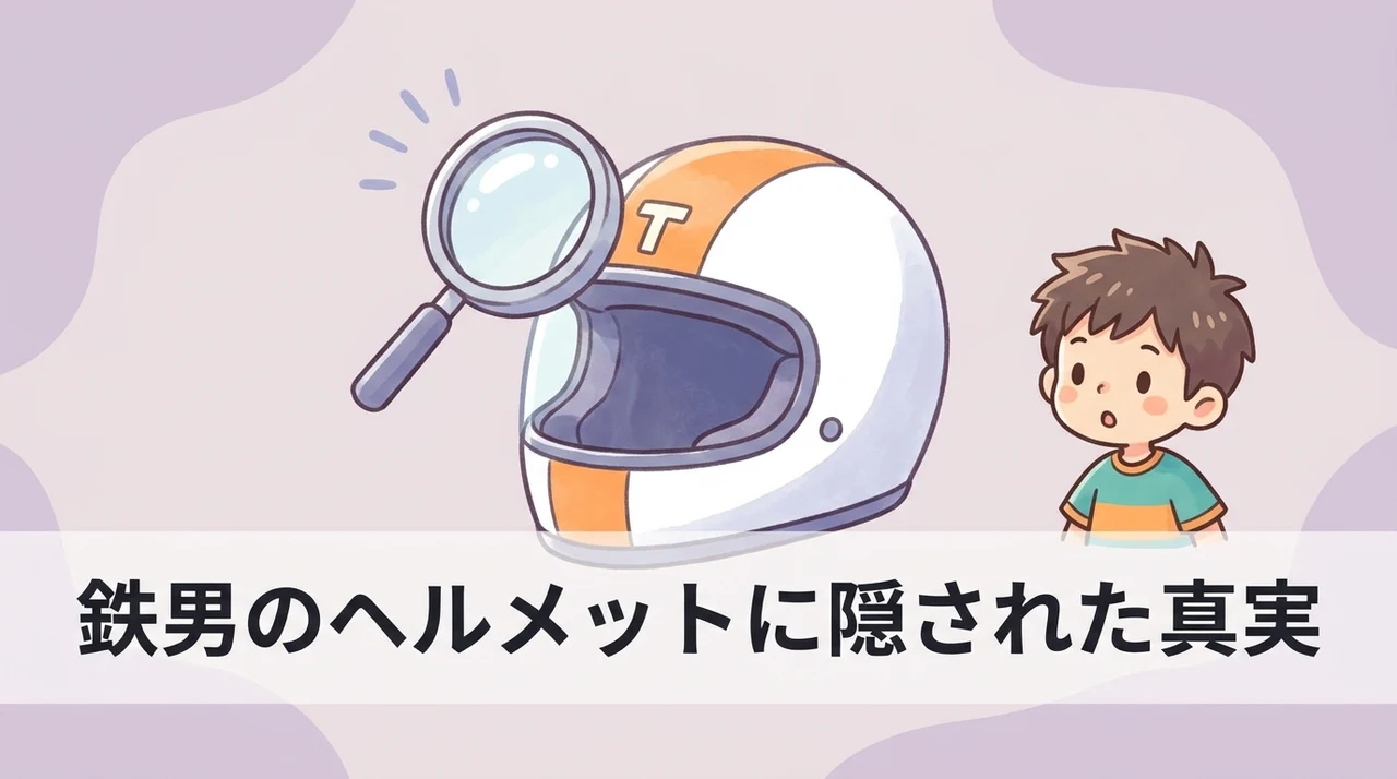 鉄男とスラムダンクのヘルメットに込められた意味