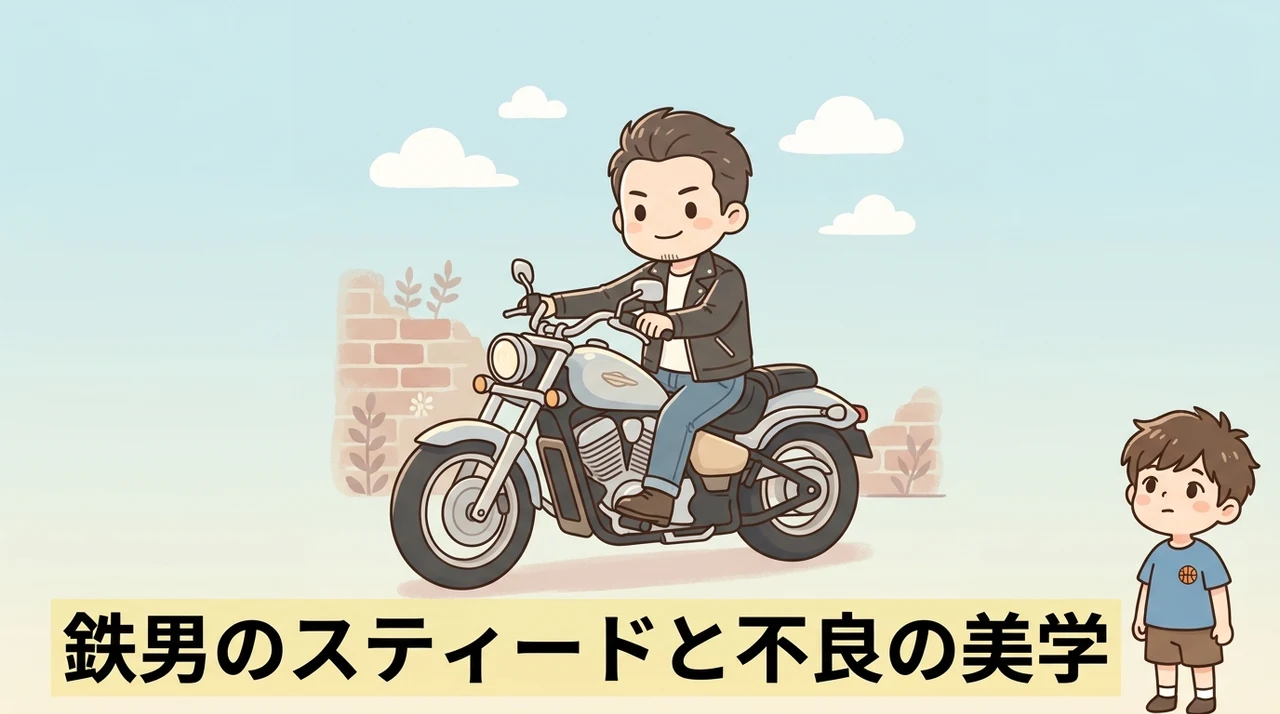 鉄男の愛車ホンダ・スティードと不良文化