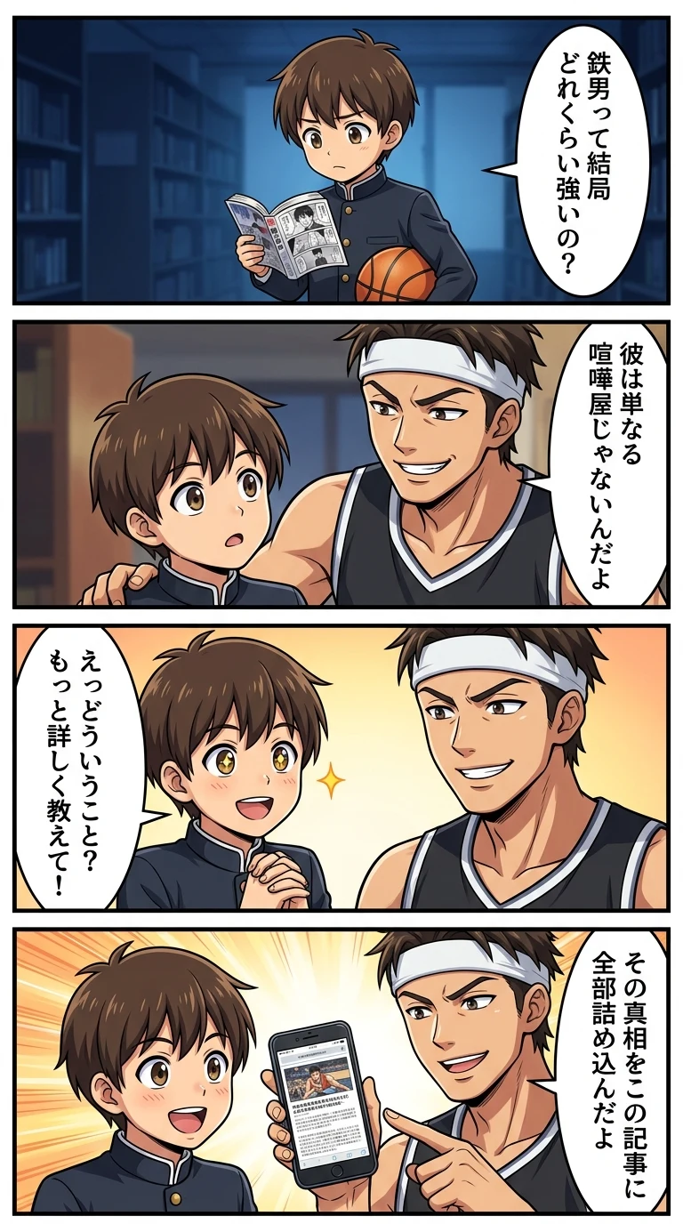 スラムダンク鉄男 強い